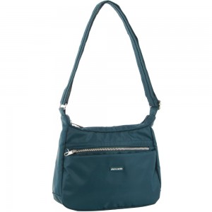 Anti-Theft Range Pierre Cardin Anti-Theft Cross Body Bag Travel Turkusowe | CQSJG-1578