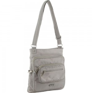 Anti-Theft Range Pierre Cardin Anti-Theft Cross Body Bag Damskie Szare Brązowe | SHTBY-9715