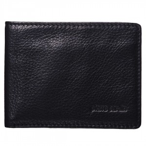 Bi-Fold Wallets Pierre Cardin Italian Leather Bi-Fold Wallet Męskie Czarne | FCOYV-9081