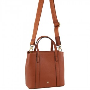 Handbags Pierre Cardin Leather Webbing Strap Tote Bag Damskie Brązowe | NYZBT-4109