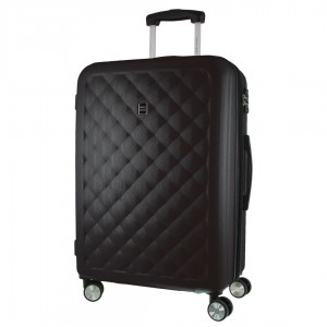 Hard Shell Cases Pierre Cardin 70cm MEDIUM Hard Shell Case Travel Czarne | KPECI-7865