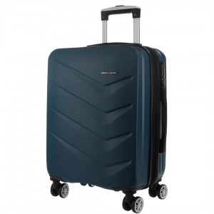 Hard Shell Cases Pierre Cardin 80cm LARGE Hard Shell Case Travel Turkusowe | JWCLO-0431