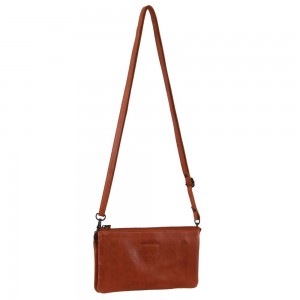 Kopertówka Pierre Cardin Leather Multiway Cross-Body Bag Damskie Brązowe | QNFAL-7398