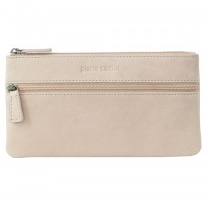 Medium Wallets Pierre Cardin Genuine Leather Coin Purse Damskie Różowe | XEGDW-2841