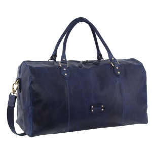 Overnight Bags Pierre Cardin Smooth Leather Overnight Bag Travel Midnight | ZJODU-4106