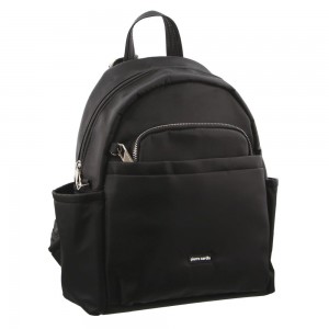 Plecak Podróżny Pierre Cardin Anti-Theft Backpack Travel Czarne | CXOAU-6023