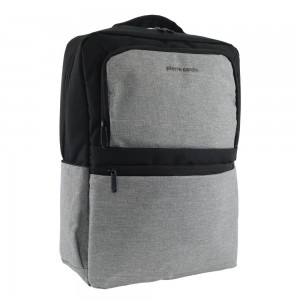 Plecak Podróżny Pierre Cardin Travel & Business Backpack with Built-in USB Port Travel Szare | UMOPE-1038