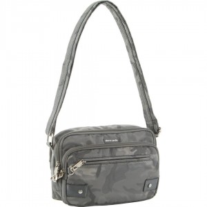 Torba Crossbody Pierre Cardin Anti-Theft Cross Body Bag Męskie Szare Camo | UPRCB-3718