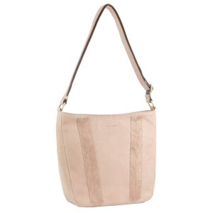 Torba Crossbody Pierre Cardin Herringbone Embossed Leather CrossBody Bag Damskie Różowe | OLFTS-5264