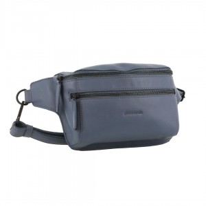 Torba Crossbody Pierre Cardin Leather 3-Way Sling Bag Męskie Turkusowe | IWNLP-8079