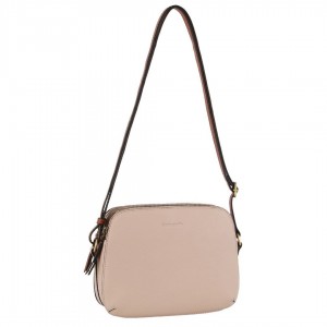 Torba Crossbody Pierre Cardin Leather Classic Crossbody Bag Damskie Beżowe | FWYOD-2598