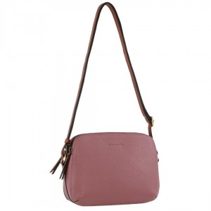 Torba Crossbody Pierre Cardin Leather Classic Crossbody Bag Damskie Różowe | CDXRT-6972