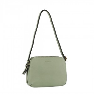 Torba Crossbody Pierre Cardin Leather Crossbody Bag Damskie Jade | IFSZW-8031