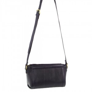 Torba Crossbody Pierre Cardin Leather Pleated Design Crossbody Bag Damskie Granatowe | JOHZN-7581
