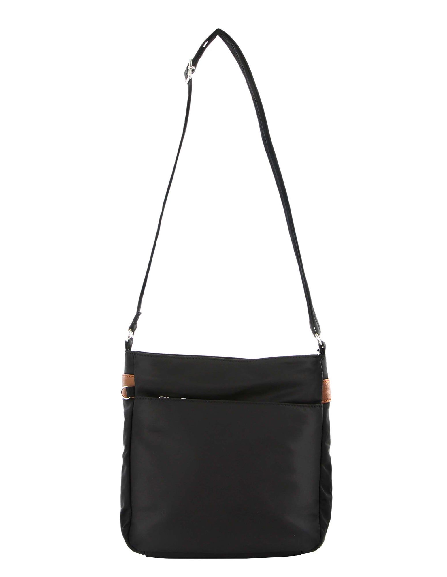 Anti-Theft Range Pierre Cardin Anti-Theft Cross Body Bag Travel Czarne | DYJNZ-1095