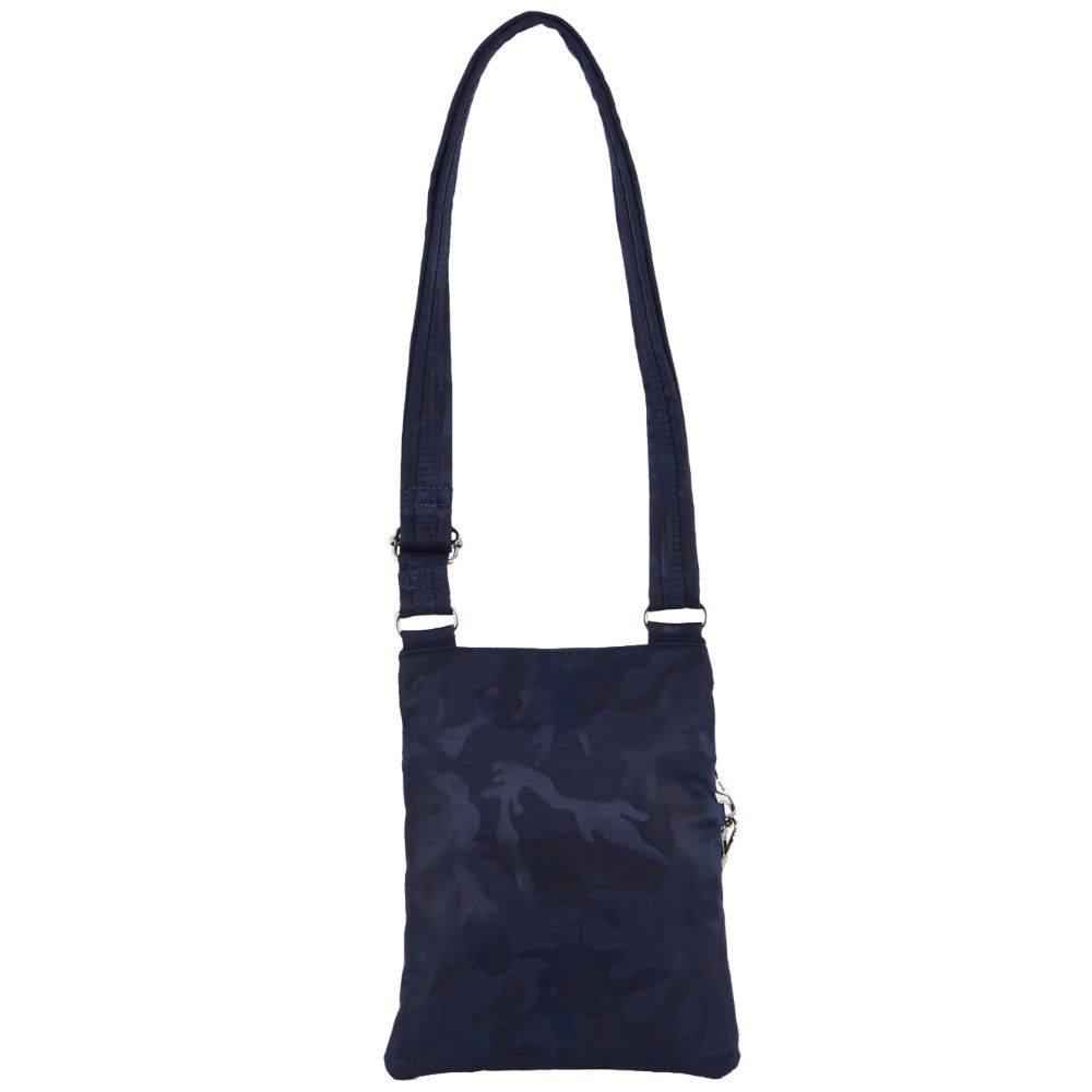 Anti-Theft Range Pierre Cardin Anti-Theft Cross Body Bag Travel Granatowe Camo | BXWYM-1865