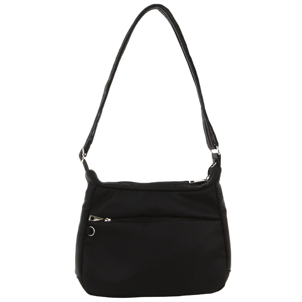 Anti-Theft Range Pierre Cardin Anti-Theft Cross Body Bag Travel Czarne | ROUFC-0759