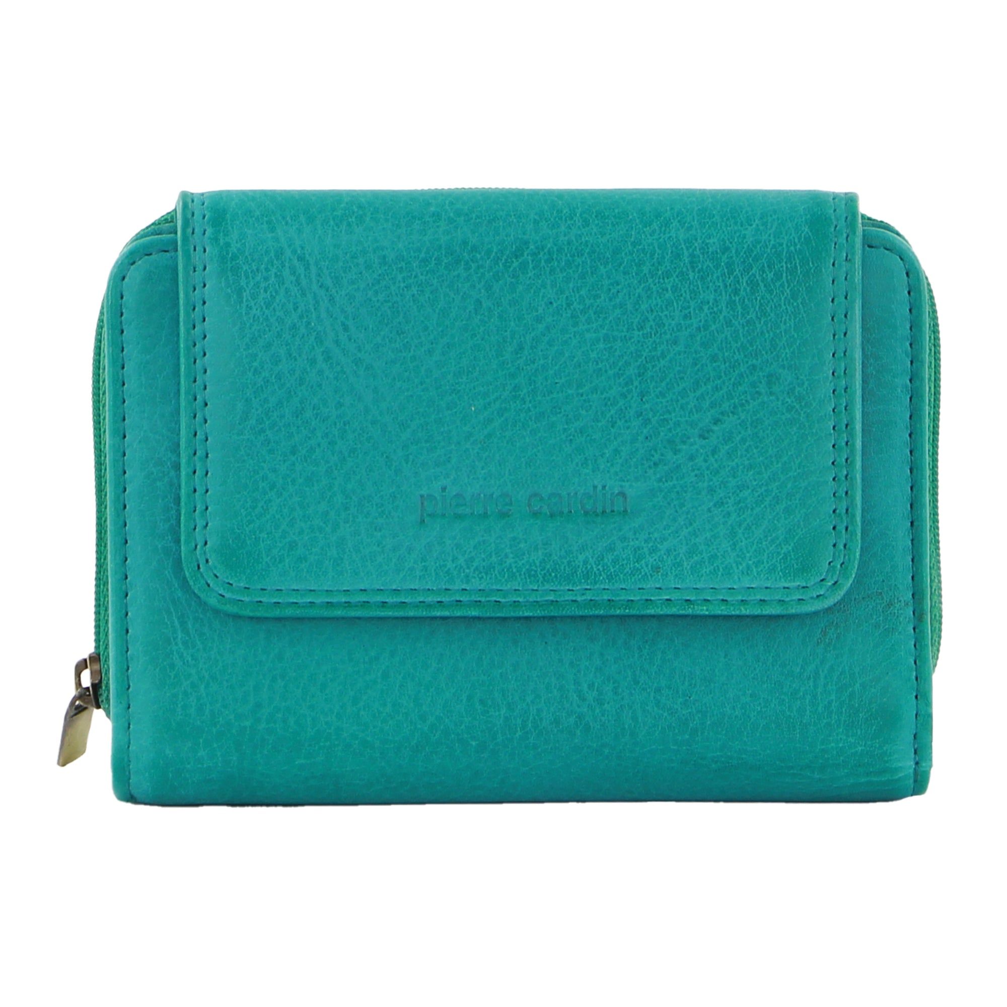 Bi-Fold Wallets Pierre Cardin Leather Compact Bi-Fold Tab Wallet Damskie Czerwone | ZVRLJ-1829