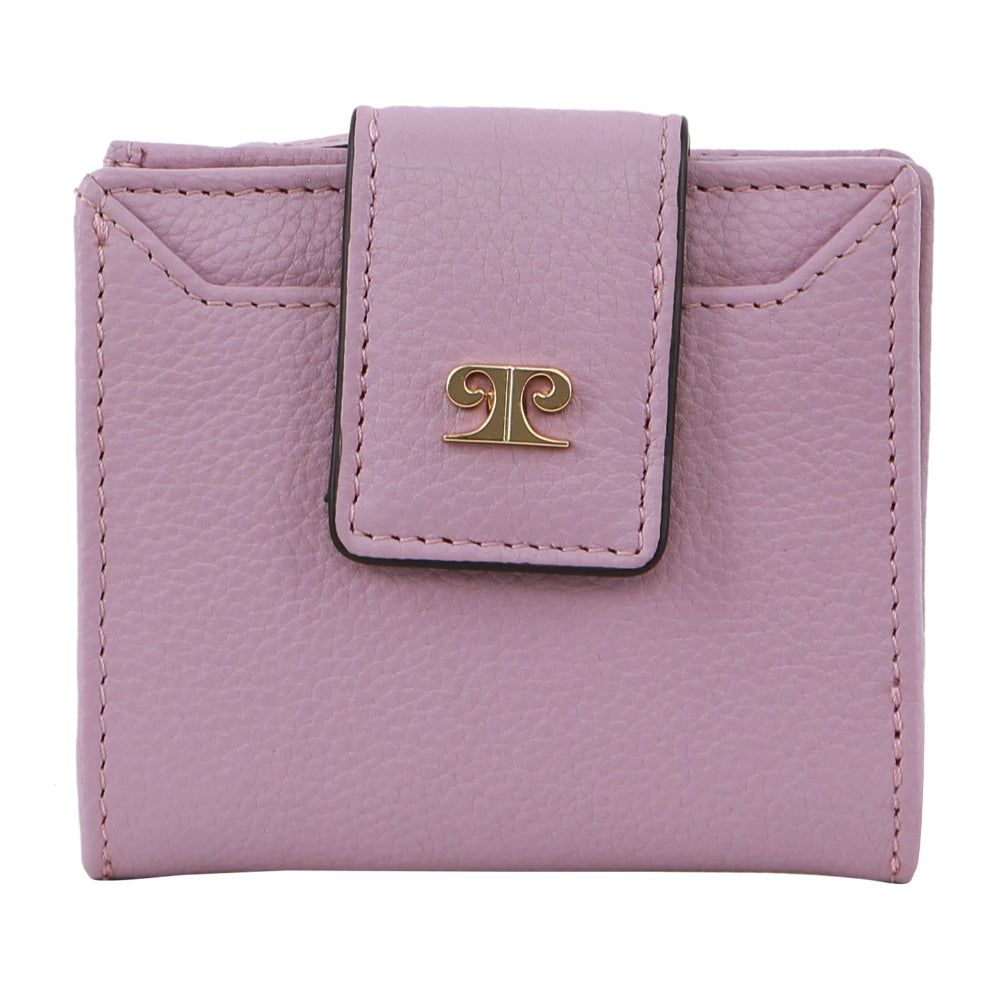 Bi-Fold Wallets Pierre Cardin Leather Flip-over Bi-fold Wallet Damskie Czarne | XWYTQ-6475