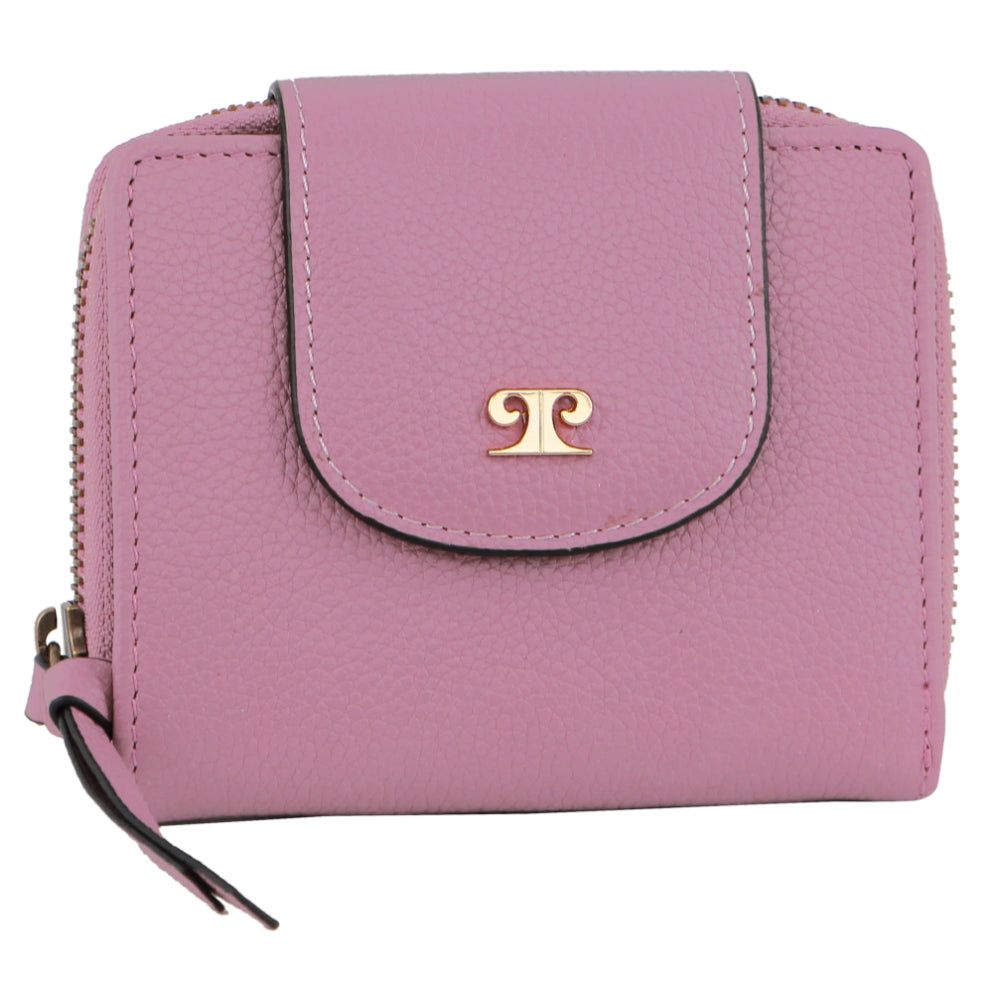 Bi-Fold Wallets Pierre Cardin Leather Tab Bi-Fold Wallet Damskie Różowe | VUFJS-8179
