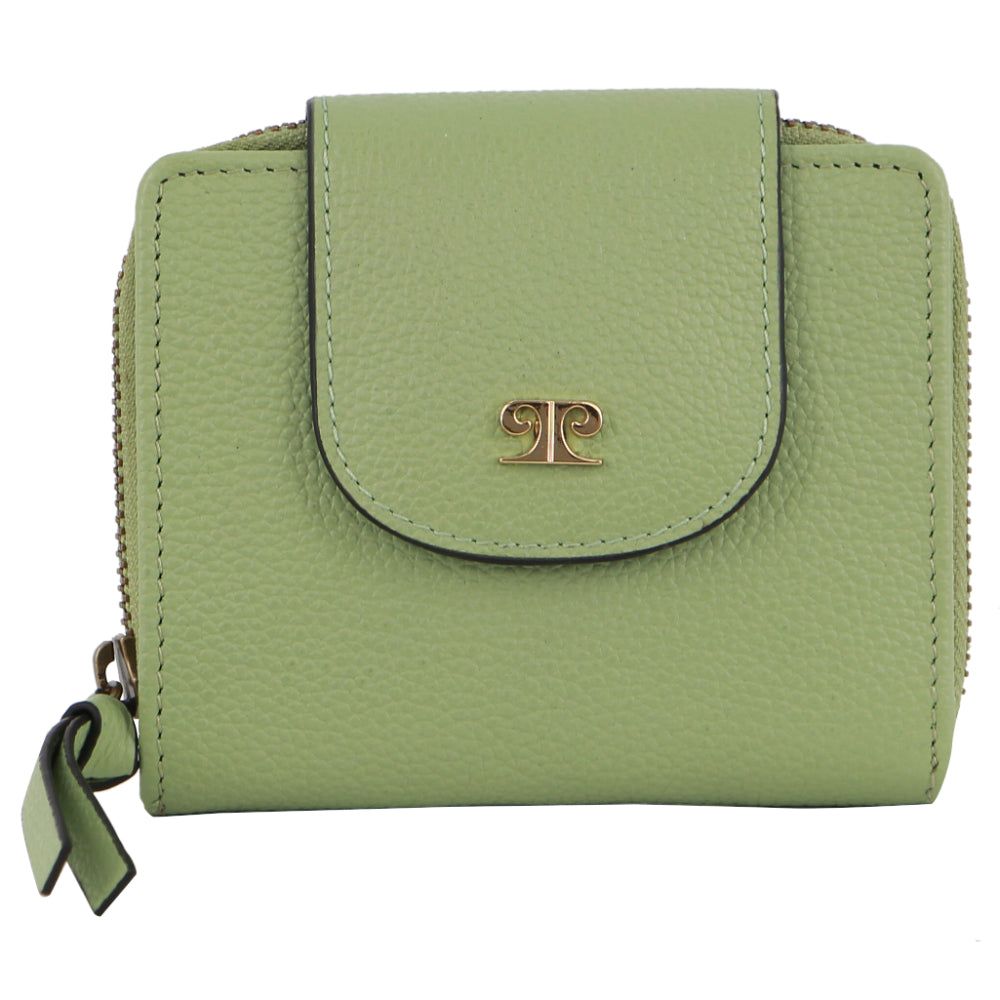 Bi-Fold Wallets Pierre Cardin Leather Tab Bi-Fold Wallet Damskie Brązowe | UZAPN-8349