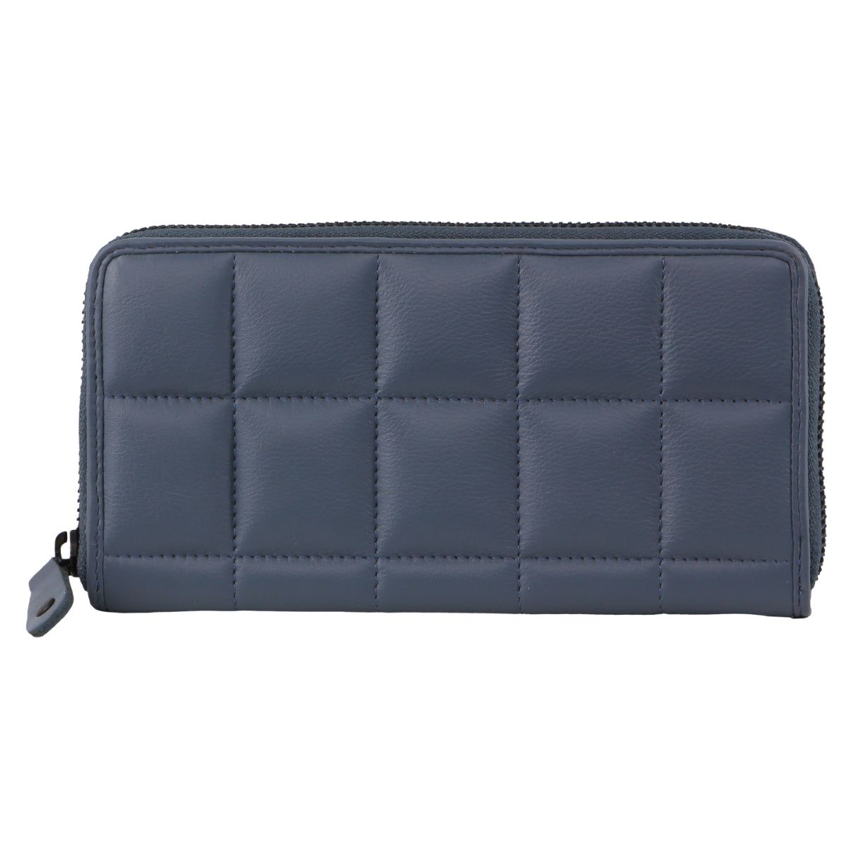 Duże Portfele Pierre Cardin Italian Pleated Leather Zip Wallet Damskie Turkusowe | EQFTH-6053