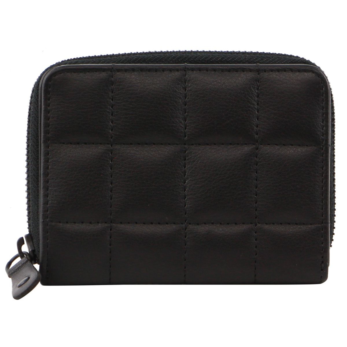 Duże Portfele Pierre Cardin Italian Pleated Leather Press Stud Wallet Damskie Czarne | TCSXU-2760