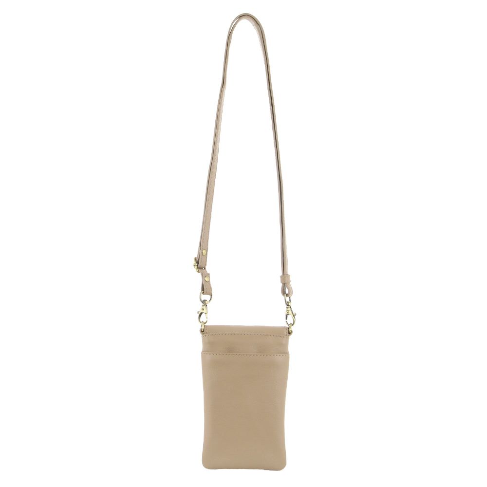 Duże Portfele Pierre Cardin Leather Phone Cross-Body Bag Damskie Złote | TMXKC-6048
