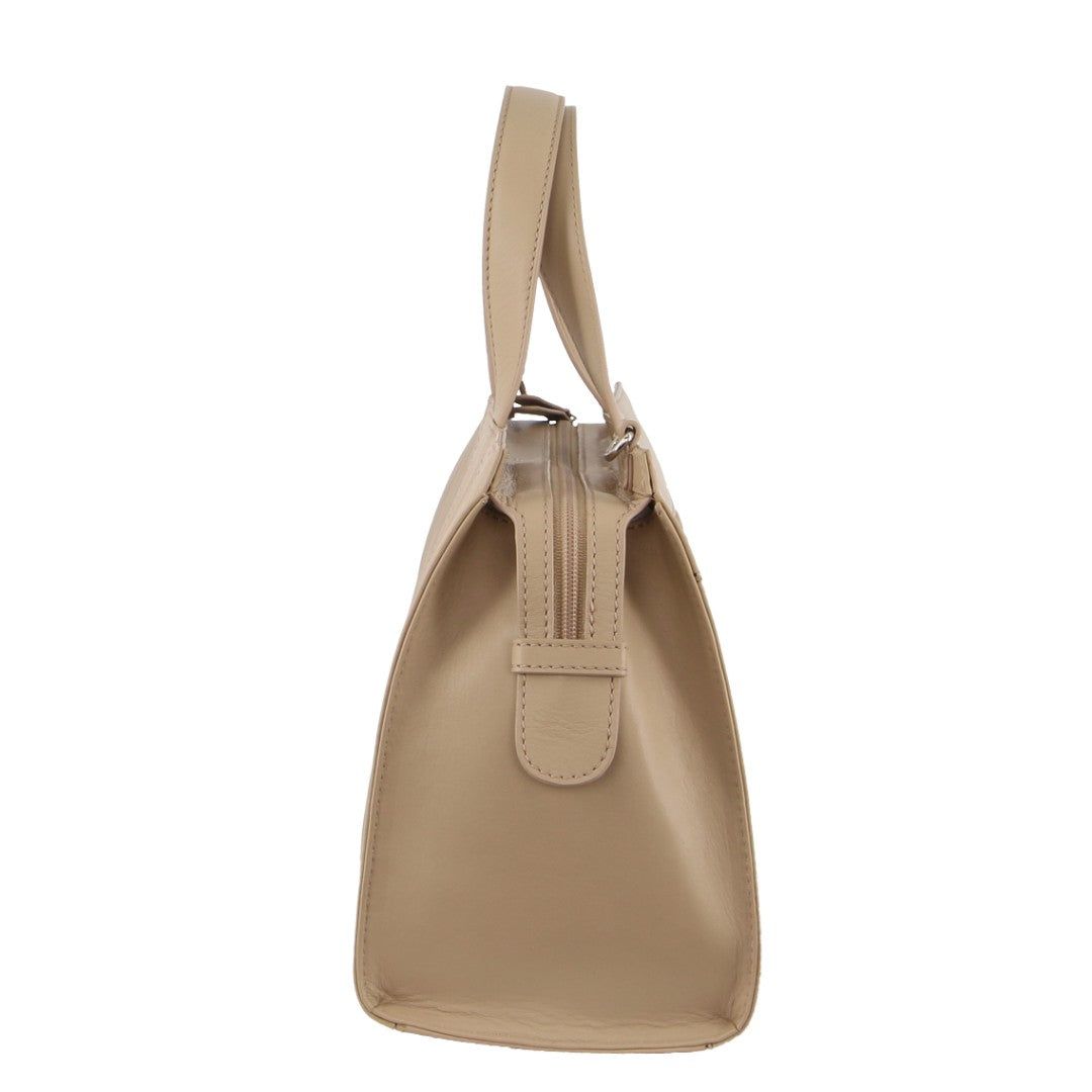 Handbags Pierre Cardin Leather Stitch-design Tote Bag Damskie Złote | LSEOV-6941