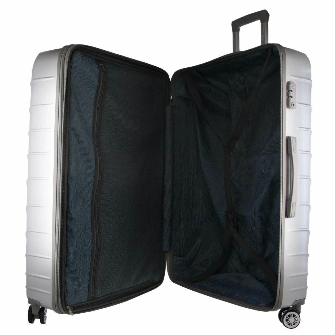 Hard Shell Cases Pierre Cardin 54cm CABIN Hard Shell Case Travel Srebrne | YTSCQ-8502