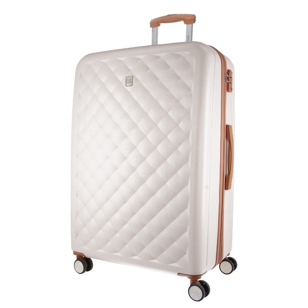 Hard Shell Cases Pierre Cardin 70cm MEDIUM Hard Shell Case Travel Białe | CRMZI-8940