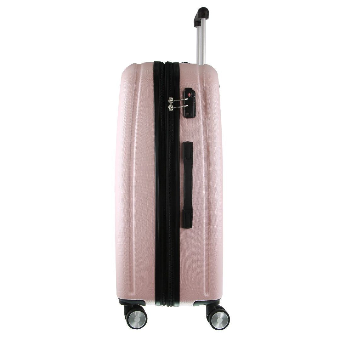 Hard Shell Cases Pierre Cardin 80cm LARGE Hard Shell Case Travel Czarne | BKDXU-3259