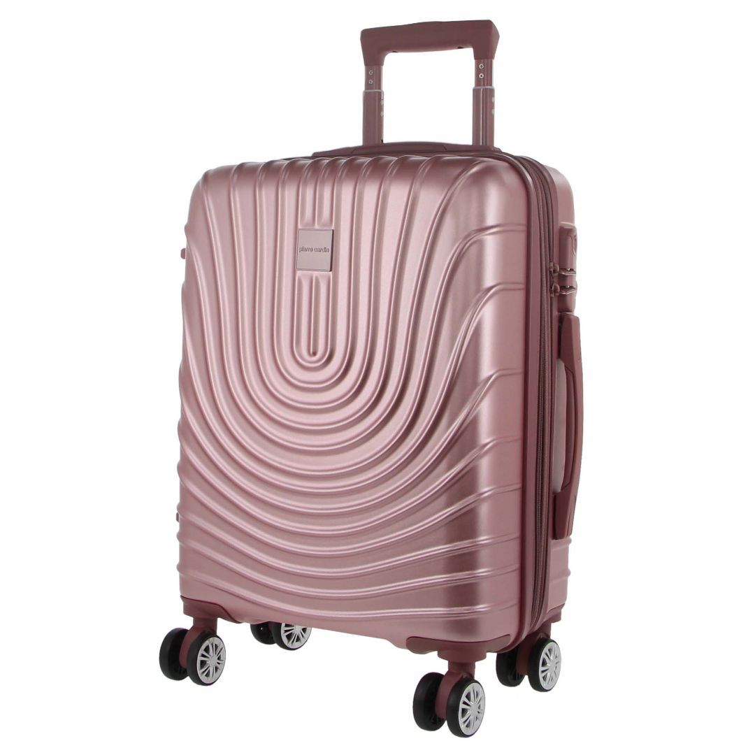 Hard Shell Cases Pierre Cardin 80cm LARGE Hard Shell Case Travel Różowe | MJDTA-3085