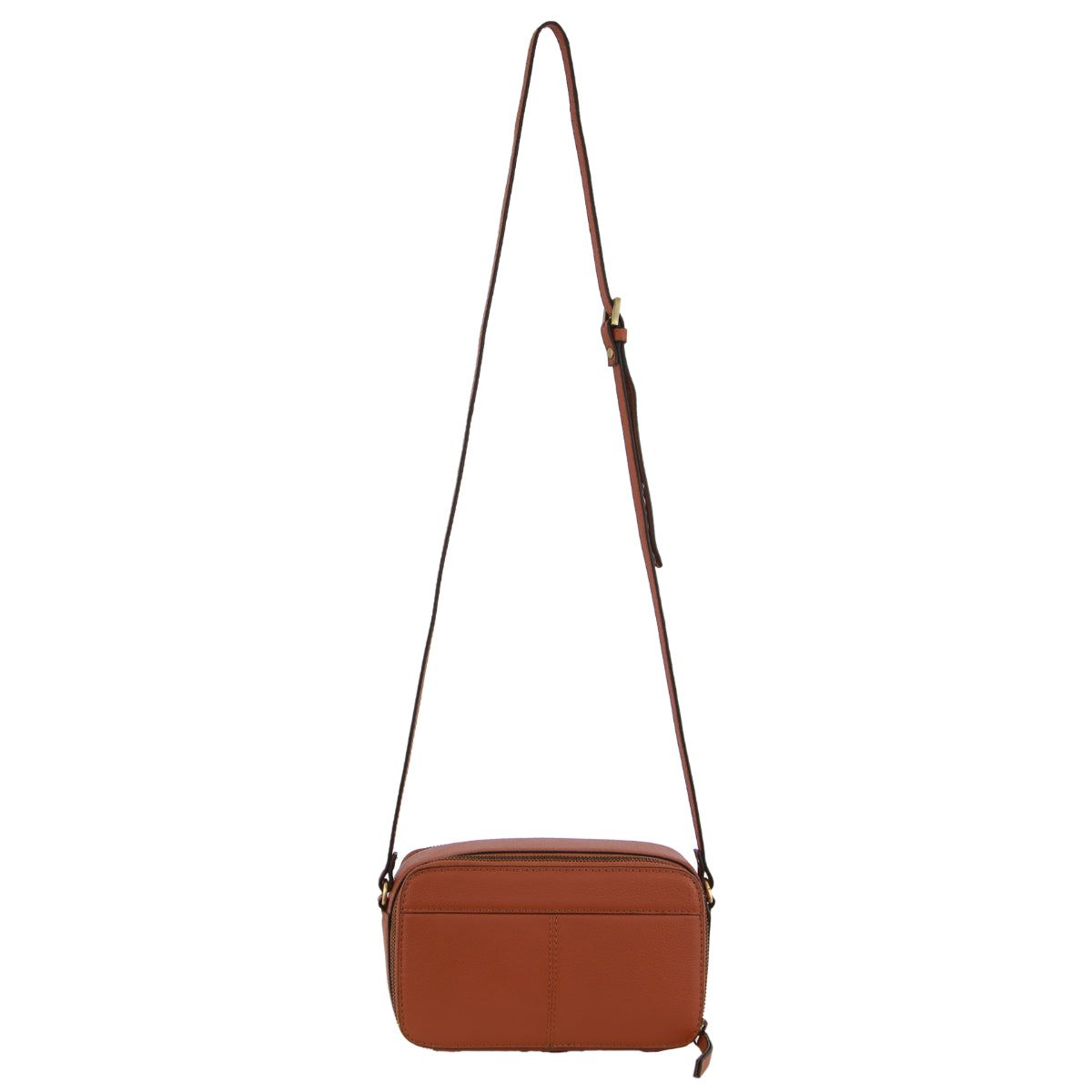 Kopertówka Pierre Cardin Leather Crossbody Camera Bag Damskie Brązowe | XHGAW-4012