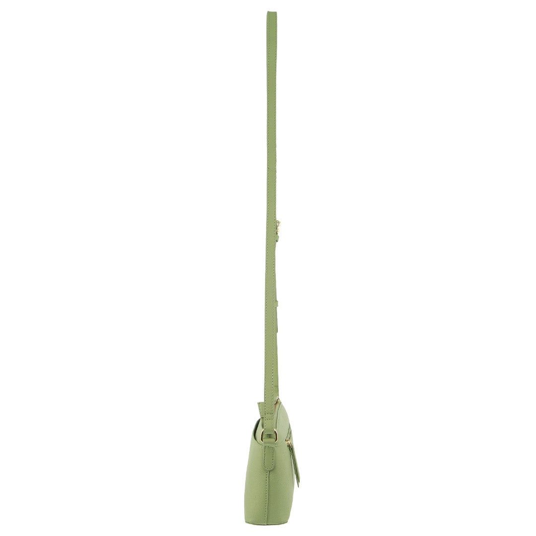 Kopertówka Pierre Cardin Leather Crossbody Bag Damskie Jade | QHOPV-2457