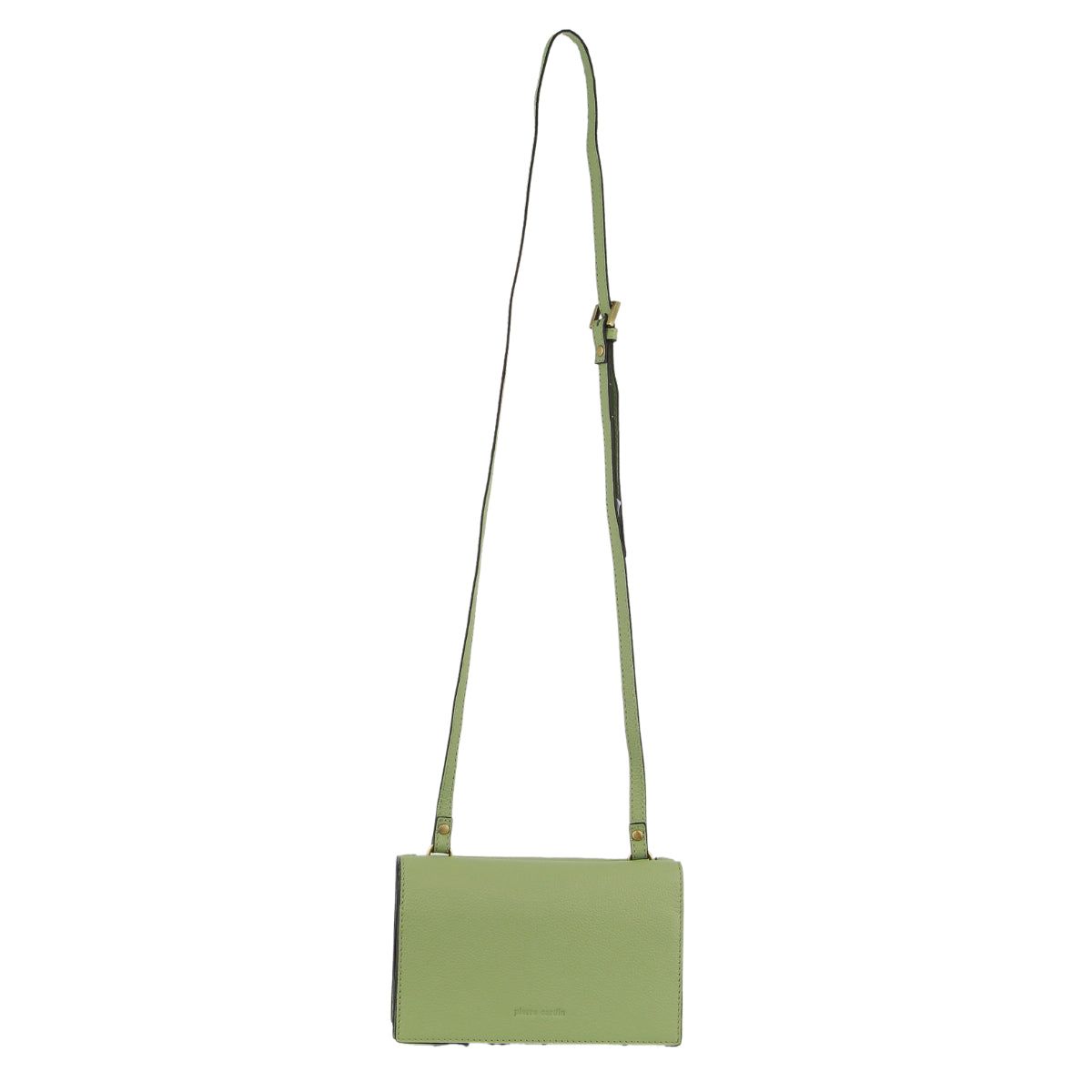 Kopertówka Pierre Cardin Leather Flap Over Cross-Body Bag Damskie Jade | NXGCJ-5708