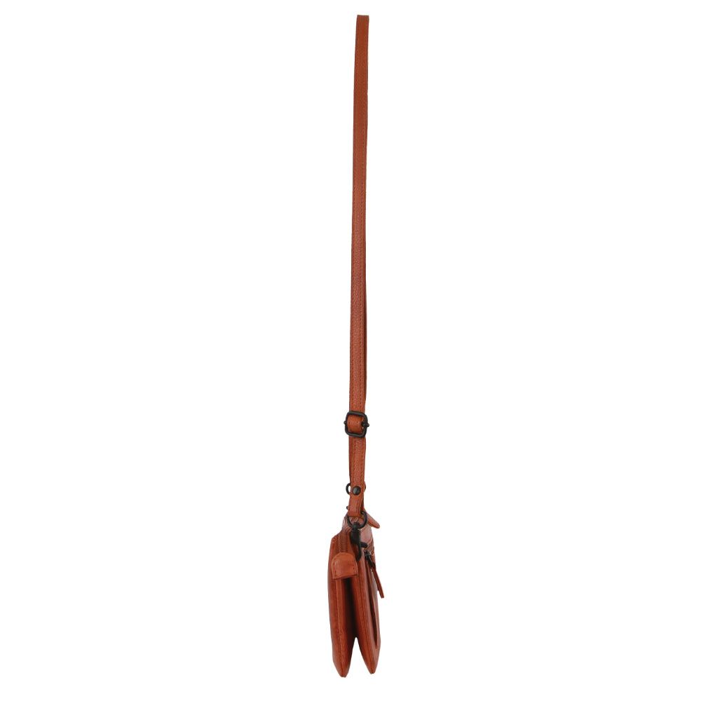 Kopertówka Pierre Cardin Leather Multiway Cross-Body Bag Damskie Brązowe | QNFAL-7398
