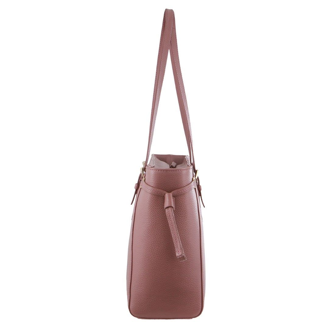 Kopertówka Pierre Cardin Leather Tote Bag Damskie Różowe | EISZJ-2056