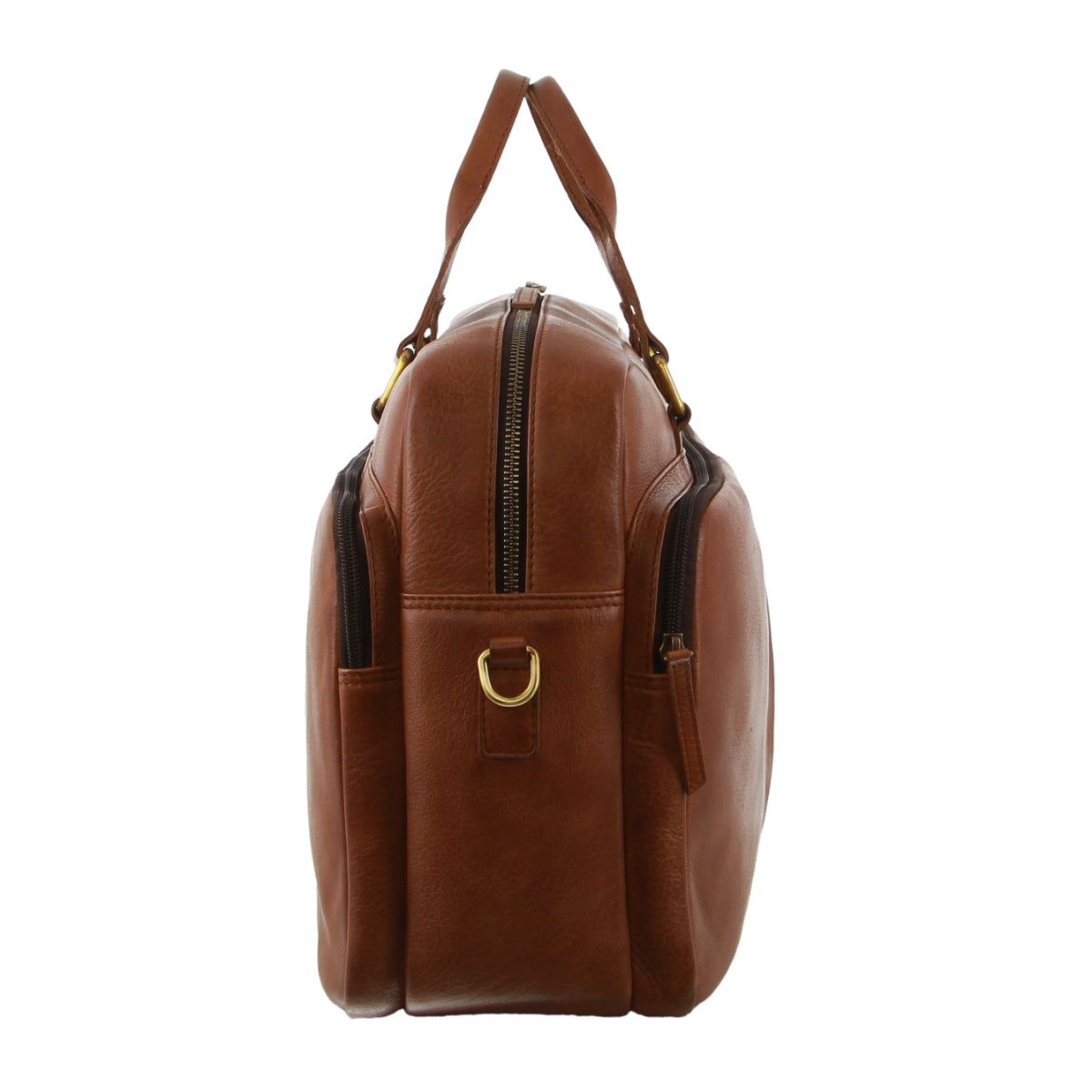 Laptop Pierre Cardin Rustic Business Computer Bag Travel Brązowe | OHMRC-2931
