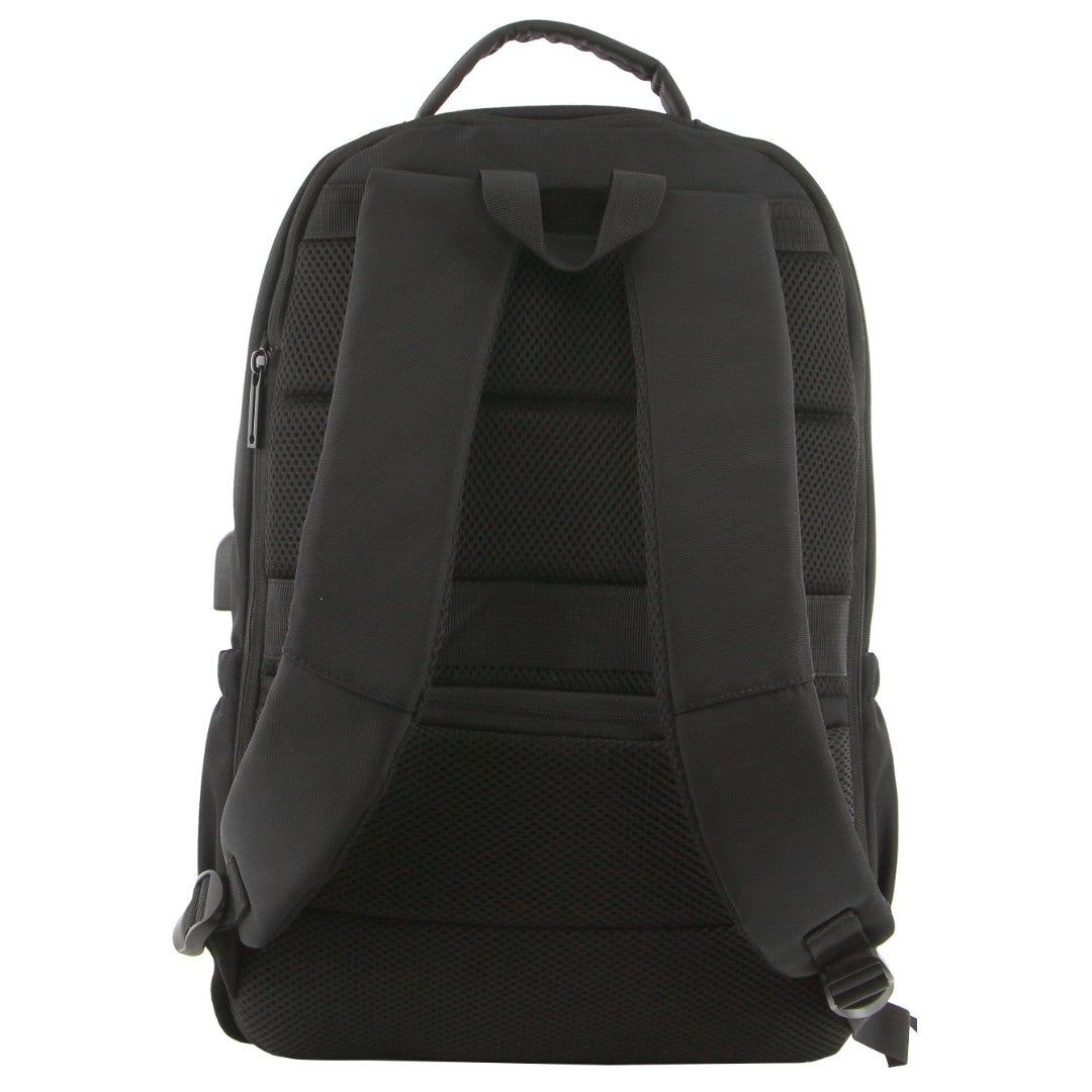 Laptop Pierre Cardin Travel & Business Backpack with Built-in USB Port Travel Czarne | EQFTA-6547