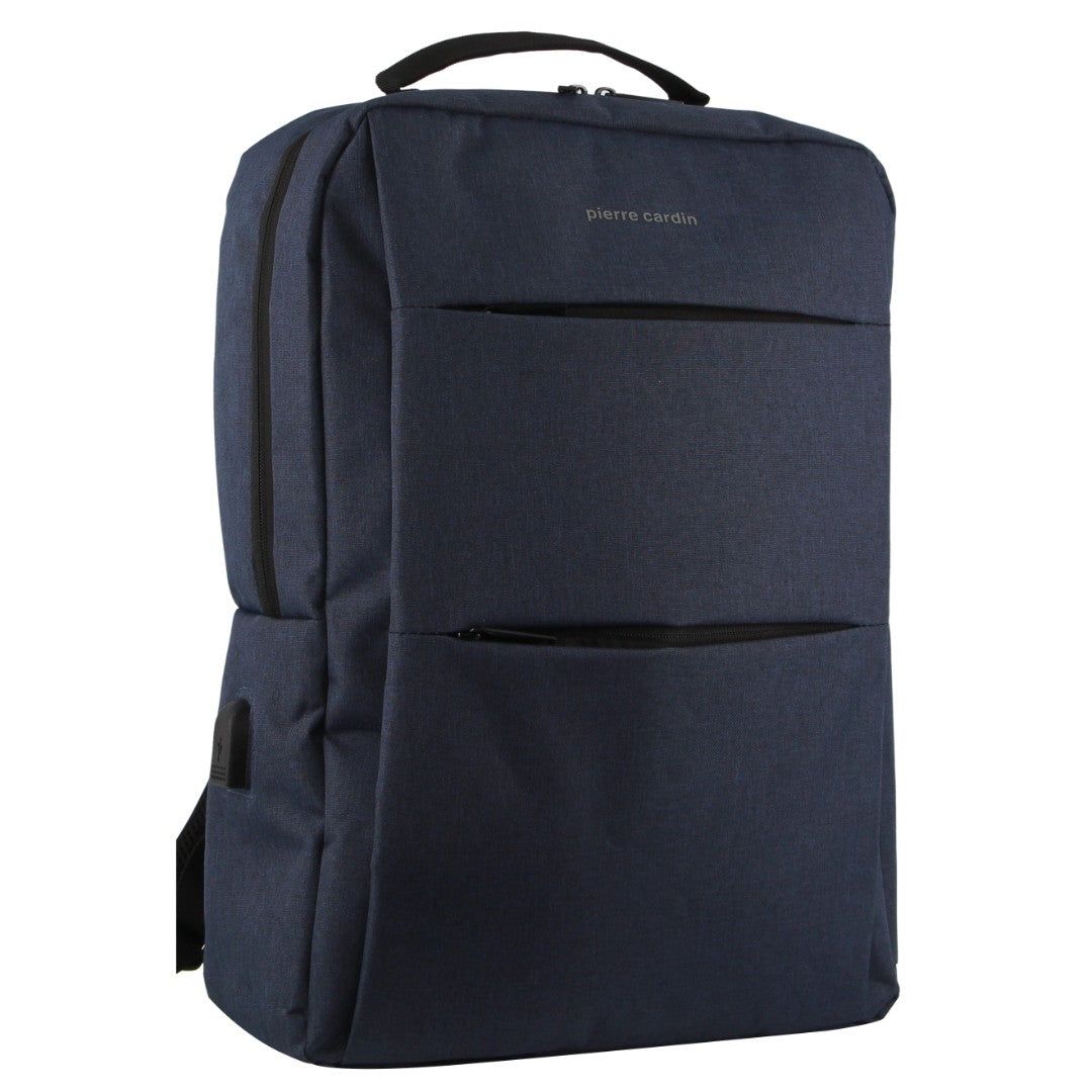 Laptop Pierre Cardin Travel & Business Backpack with Built-in USB Port Travel Granatowe | MUIBE-7062