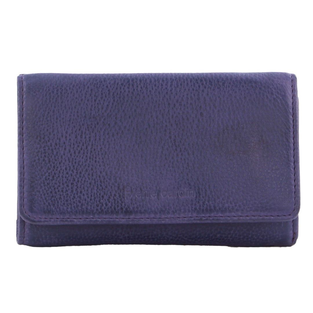 Medium Wallets Pierre Cardin Leather Tri-Fold Wallet Damskie Brązowe | KMEAX-3809