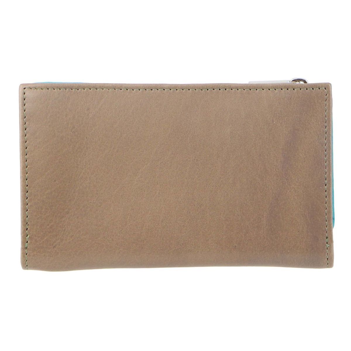 Medium Wallets Pierre Cardin MultiColour Leather Tri-Fold Wallet Damskie Turkusowe | BUXKZ-8261