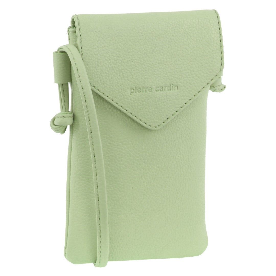 Mobile Phone Wallets Pierre Cardin Leather Phone Bag Damskie Jade | YIFHS-9827