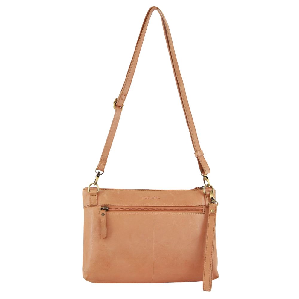 Mobile Phone Wallets Pierre Cardin Leather Wristlet Crossbody Bag Damskie Morelowe | VQCKM-2167