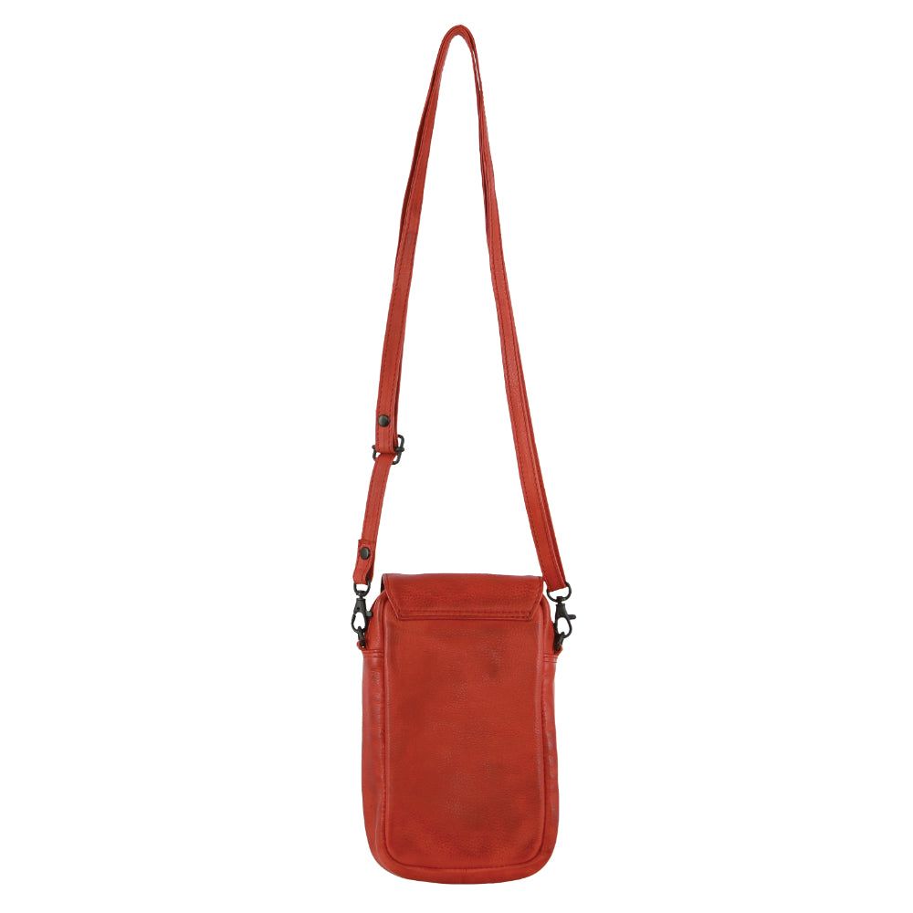 Mobile Phone Wallets Pierre Cardin Leather Embossed Woven Wallet Bag Damskie Pomarańczowe | RVXEK-5729