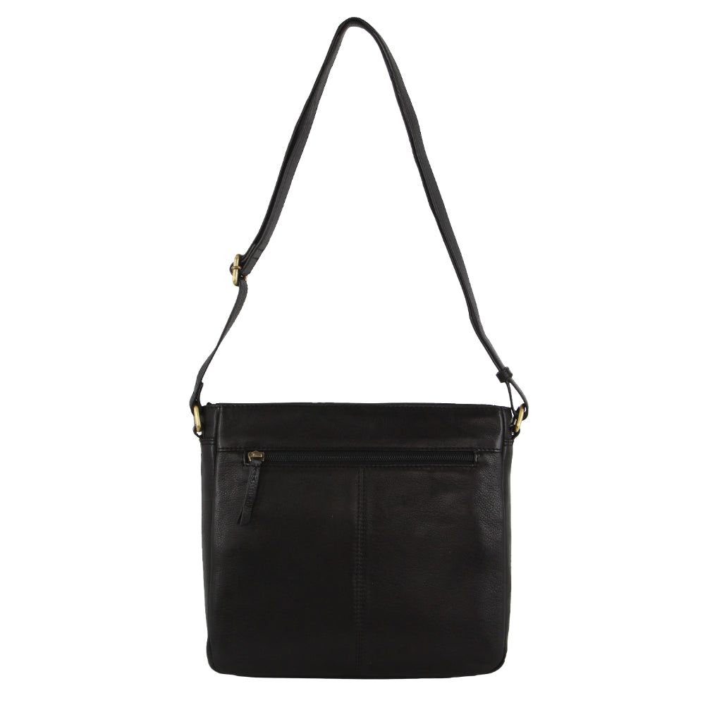 Mobile Phone Wallets Pierre Cardin Leather Woven-Stich Design Crossbody Bag Damskie Czarne | LSXWU-9860