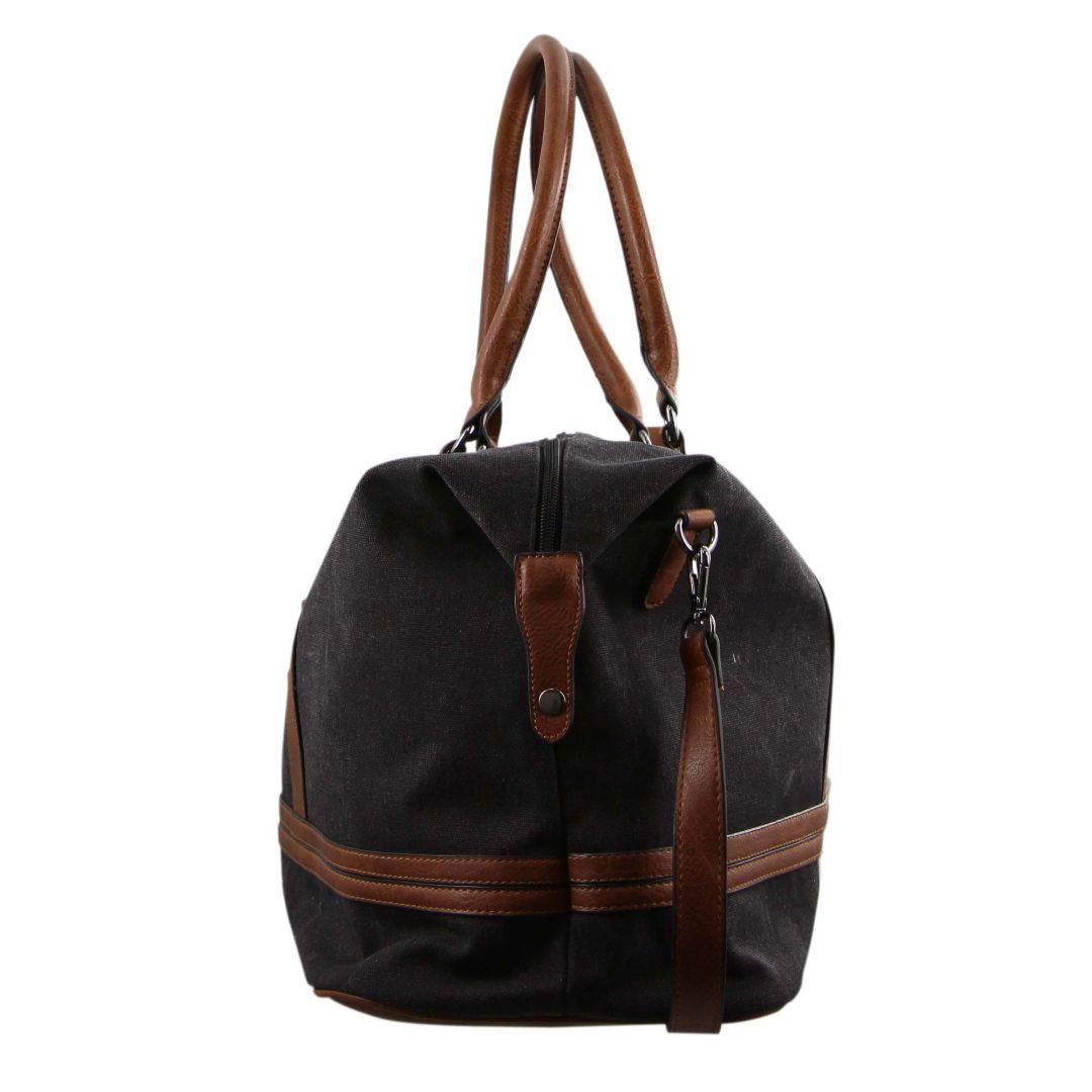 Overnight Bags Pierre Cardin Canvas Overnight Bag Męskie Czarne | ZBVEW-1372