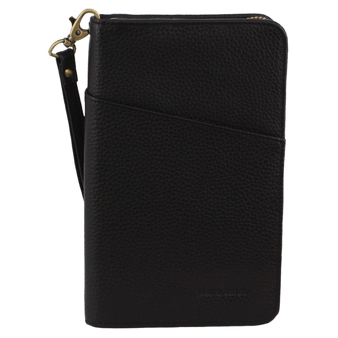 Passport Wallets Pierre Cardin Italian Leather Passport Wallet Travel Zirkon | TKBZQ-8342