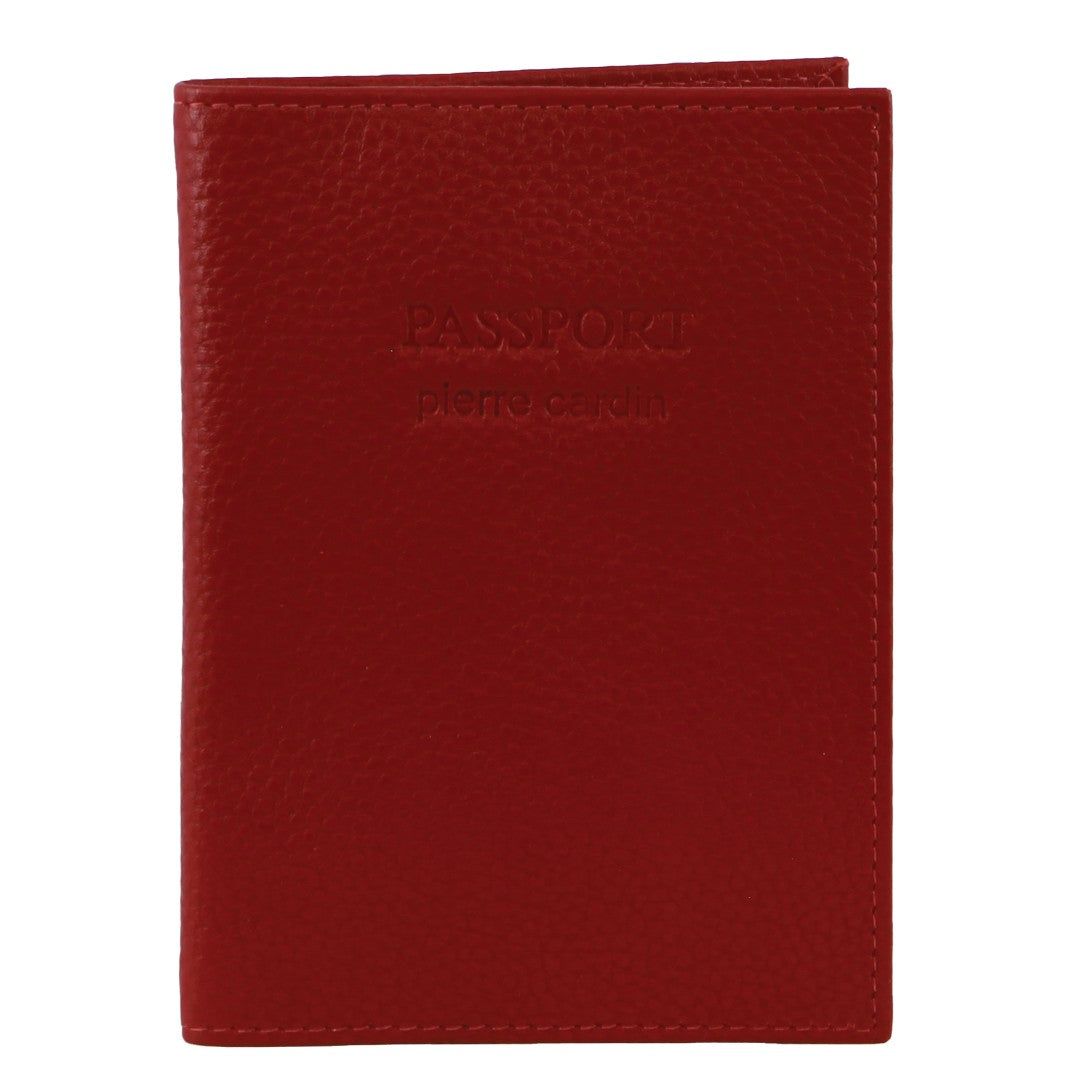 Passport Wallets Pierre Cardin Leather Passport Wallet Cover Travel Turkusowe | ONDCW-3714